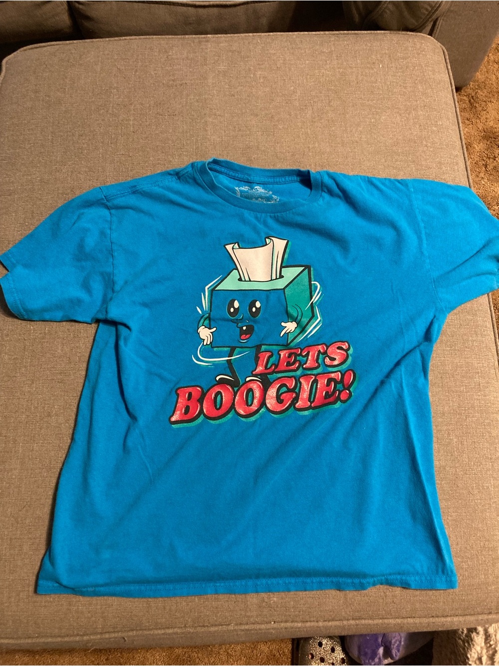 Lets Boogie! Kids Blue Graphic Tee